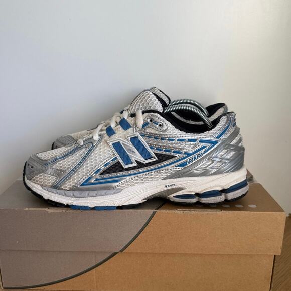 New Balance 1906 R Silver Metallic/Blue Men Sneakers - SZ  7 D- W 8.5 main image 5